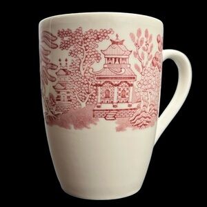 Churchill China Rosa Pink Willow Coffee Mug